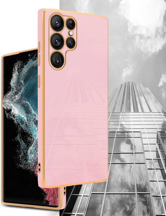 Produktbild Cadorabo Hülle für Samsung Galaxy S22 ULTRA im TPU mit Kameraschutz LM130 Style (Samsung Galaxy S22 Ultra)