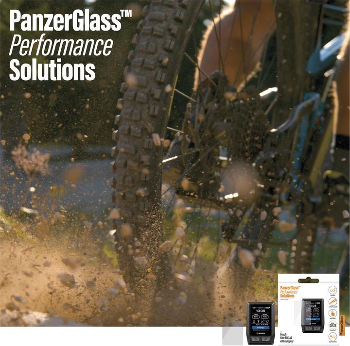 Actual product image PanzerGlass Anti-glare screen protector for Bosch Intuvia BUI 330 (E-bike display)