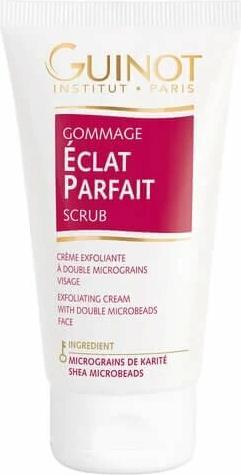 Actual product image Guinot Gommage Eclat Parfait Perfect Radiance Exfoliating Face Cream 50ml (Cleaning cloths, 50 ml)
