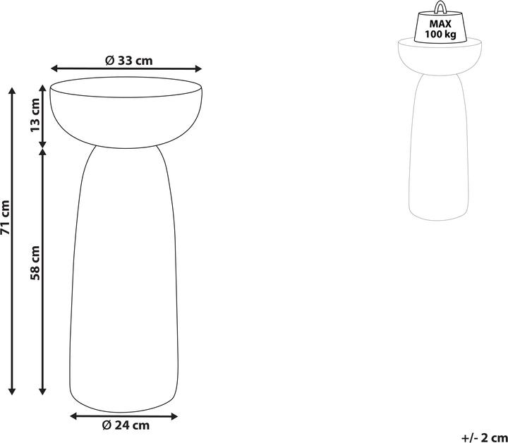 Image du produit Beliani Cadini