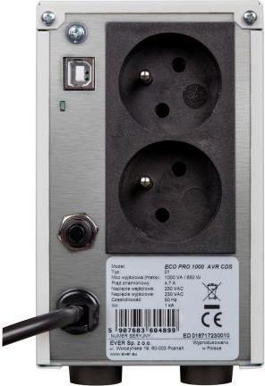 Produktbild Ever ECO Pro 700 AVR CDS (700 VA, 420 W)