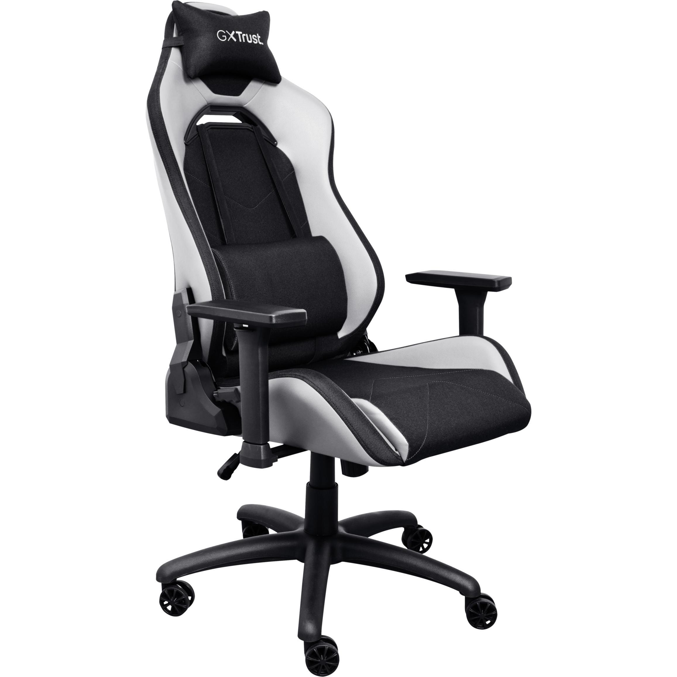 Trust GXT714 RUYA Gaming-Stuhl Schwarz/Weiss, Gaming Stuhl, Schwarz, Weiss