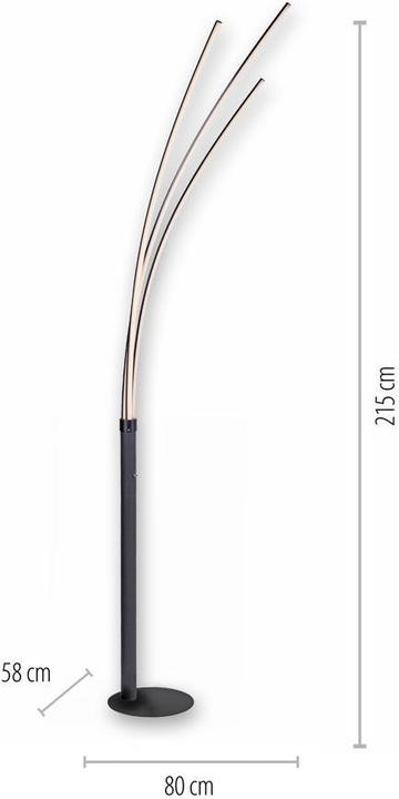 Actual product image famlights Leandra (733 lm)