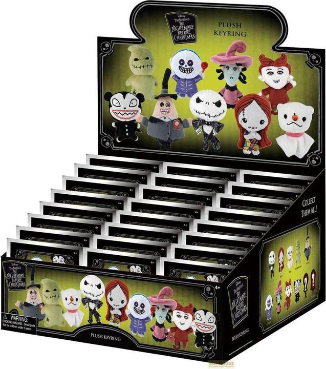 Produktbild Monogram Int. Nightmare before Christmas Plüsch-Taschenanhänger Display (24)