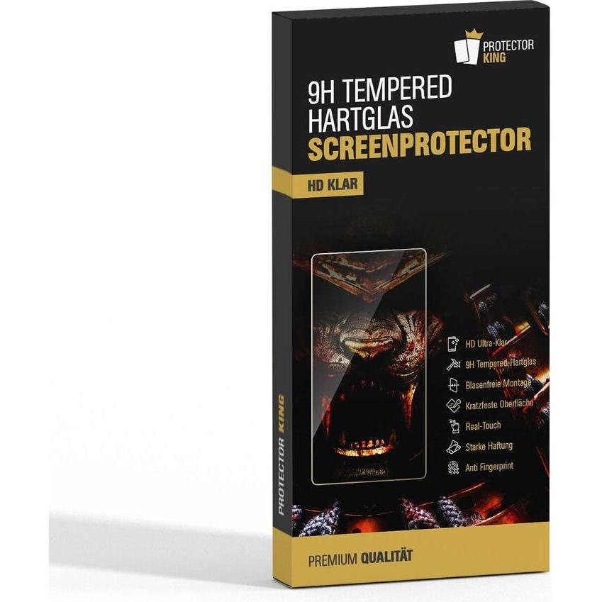 Thumbnail - Protectorking 1x 3D A++ echtes Tempered 9H Panzerhartglas KLAR (1 Stück, Samsung Galaxy S21 FE), Smartphone Schutzfolie,...
