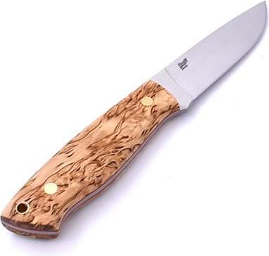 Produktbild Brisa Trapper 95 N690 Curly Birch Flat Bushcraft (9.50 cm)