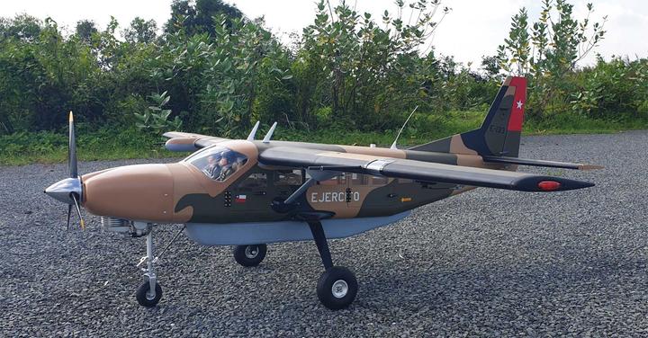 Immagine prodotto Seagull Models cessna 208 grand caravan ex 85" 45cc "military" (Elicottero in scala)