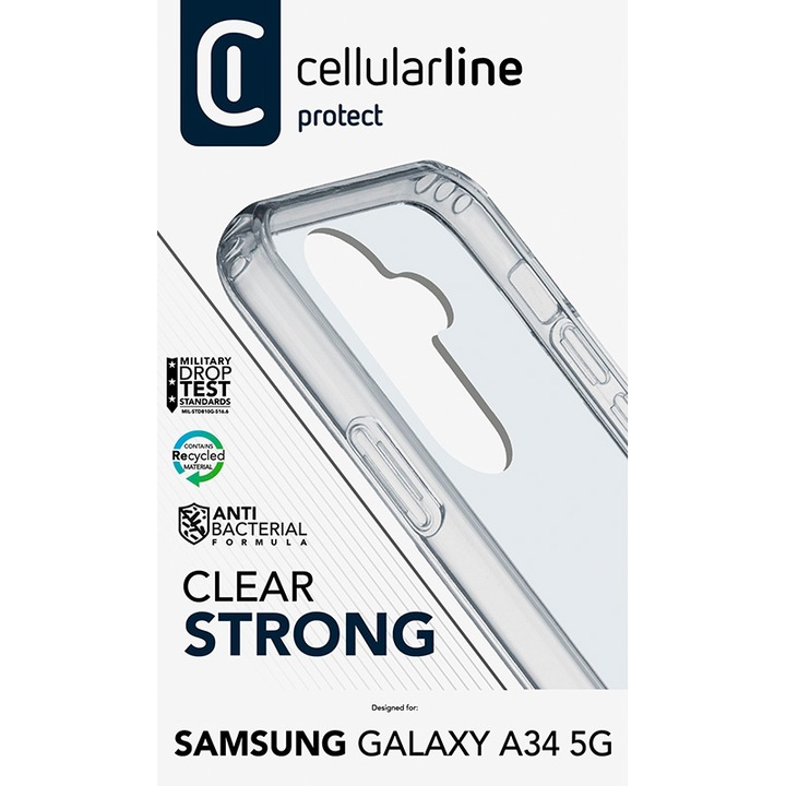 Image du produit Cellularline Clear Strong (Samsung Galaxy A34 5G)