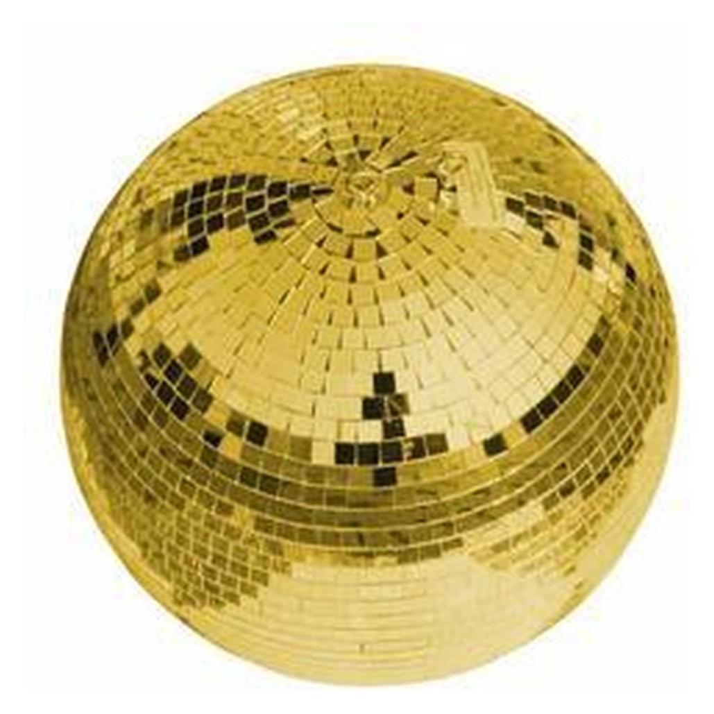 Eurolite Disco-bal (30 cm), Spiegelbol, Goud