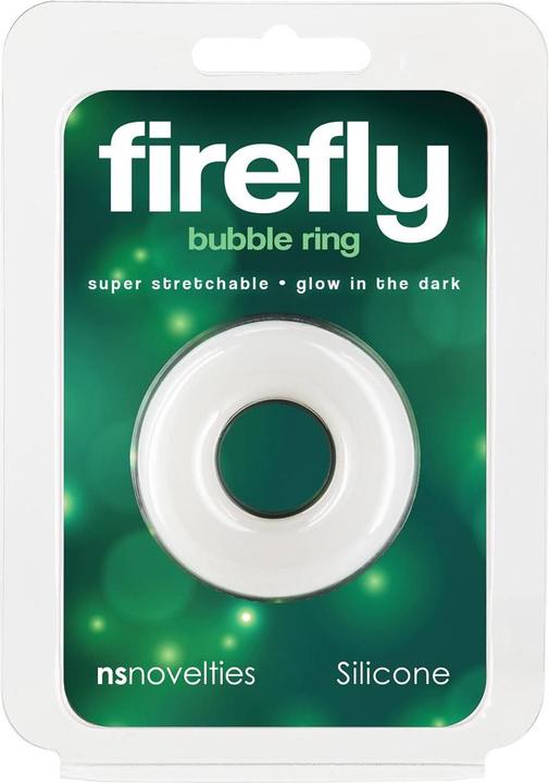 Actual product image NS Novelties firefly bubble ring small white (4 cm)