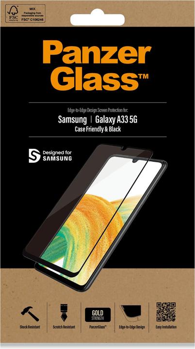 Immagine prodotto PanzerGlass Custodia Friendly AB (1 pz., Samsung Galaxy A33 5G)