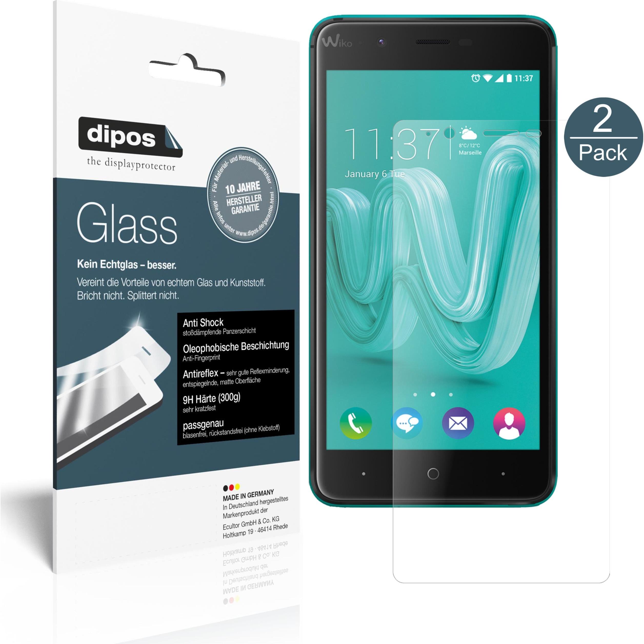 Thumbnail - Dipos Displayschutz Anti-Shock (2 Stück, Wiko Kenny), Smartphone Schutzfolie, Transparent