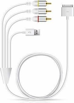 Actual product image Radtech ProCable AV Line-Out - Dock cable to Composite AV with (1.40 m)