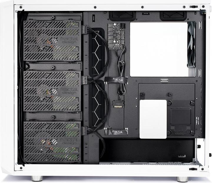 Produktbild Fractal Meshify S2 White - TG (ATX, mATX, Mini-ITX, E-ATX)