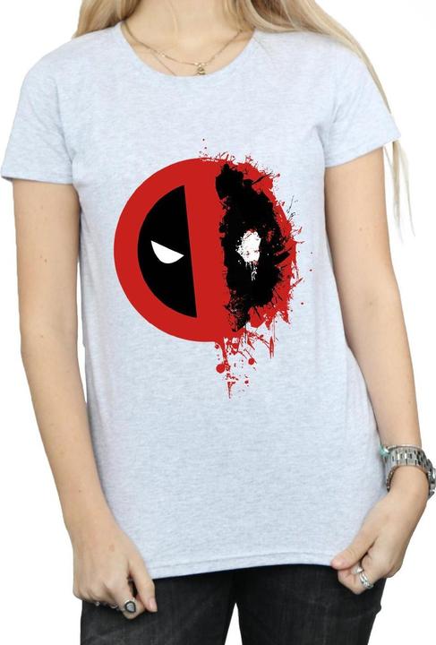 Produktbild Deadpool Split Splat Logo TShirt (S)