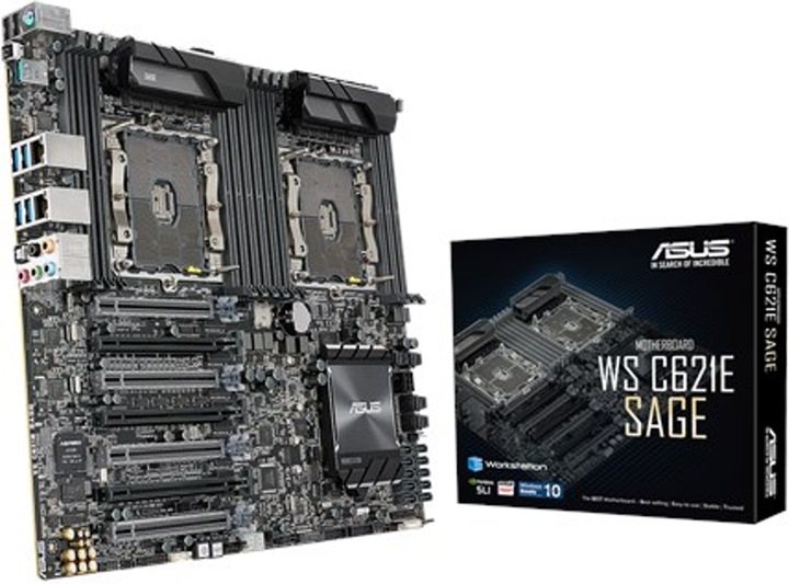 Produktbild ASUS Ws C621e Sage (LGA 3647, Intel C621, SSI EEB)