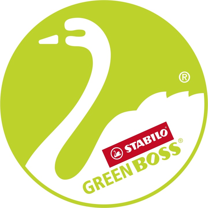 Produktbild STABILO GREEN BOSS Textmarker (Pink, Gelb, Grün, Orange, 5 mm, 4 x)