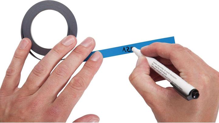 Actual product image Maul Magnetic strip, inscribable, 2 pieces, L 1000 x W 10 mm (2 x)