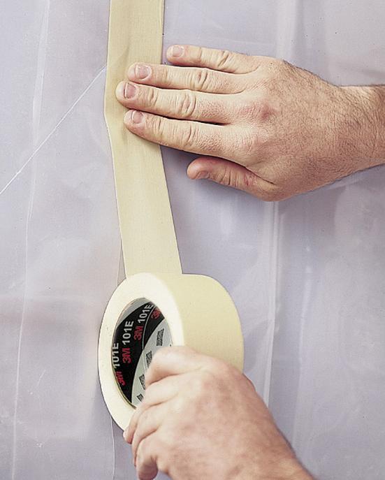 Produktbild 3M Krepp-Klebeband 101E, 36 mm x 50 m, Papier, beige (36 mm)