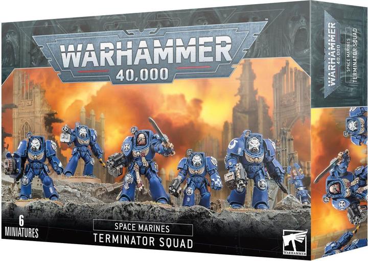 Immagine prodotto Games Workshop Warhammer 40k - Space Marines Escouade di Terminators (Materiale sintetico)