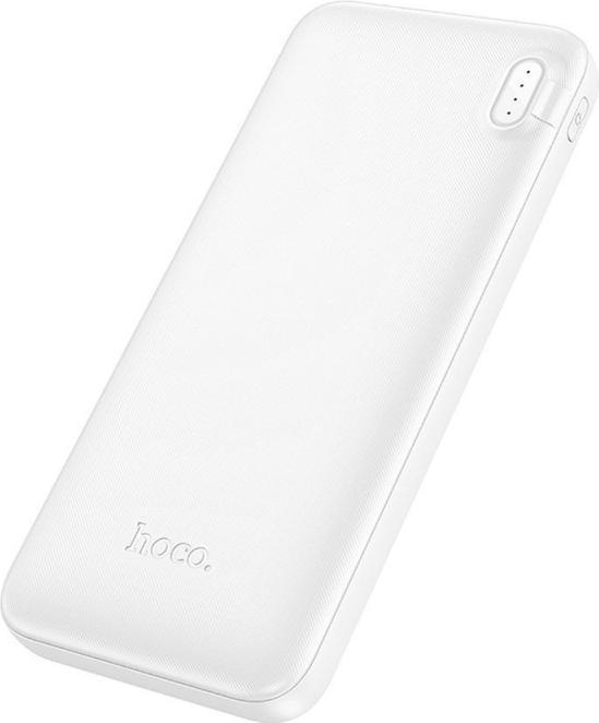 Actual product image Hoco Power bank powerbank 10000 mAh 2A J128 white (10000 mAh, 32 Wh)