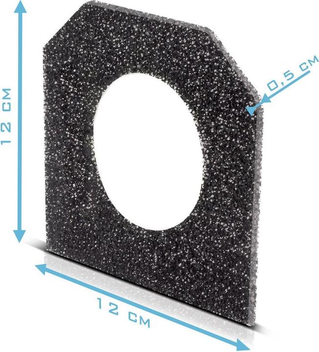 Image du produit Stahlwerk Filtre à charbon actif arrière Set de 10 pièces pour hotte d'aspiration FE-27 ST