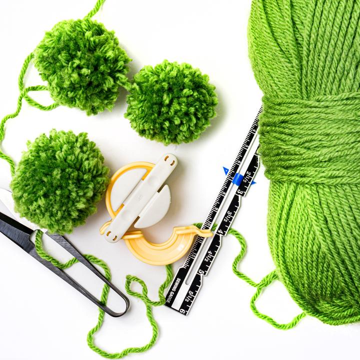 Actual product image Relaxdays Knitting ring set