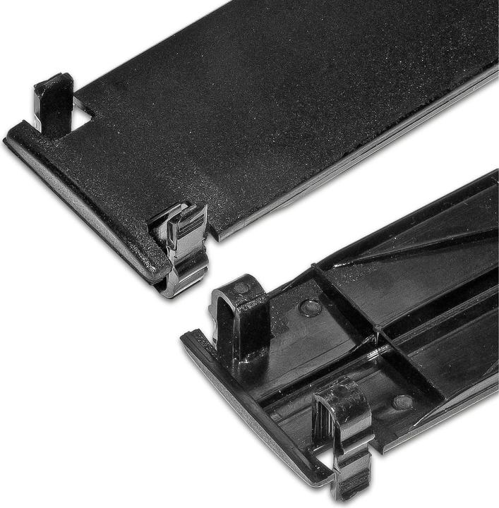 Actual product image Wirewin 19" 1U blind cover, black