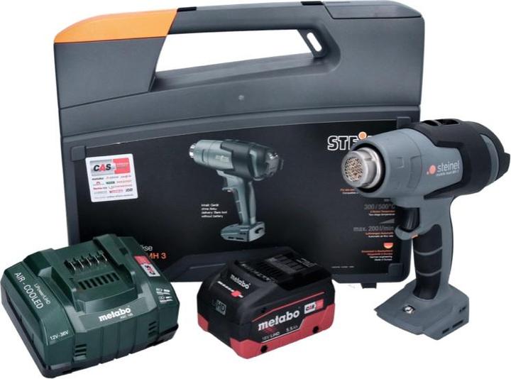 Actual product image Steinel 18V Battery Heat Gun mobile heat 3 KF SC