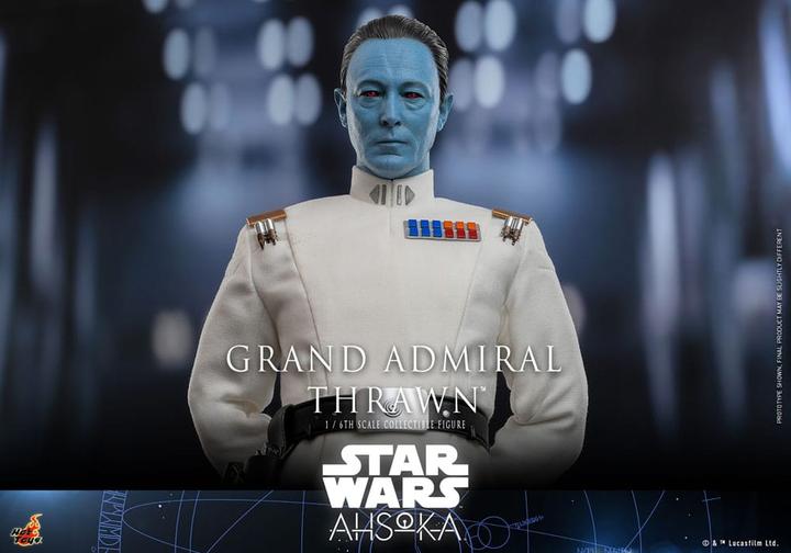 Actual product image Hot Toys Star Wars: Ahsoka Action Figure 1/6 Grand Admiral Thrawn 32 cm