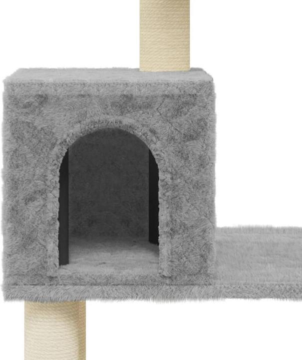 Actual product image vidaXL Katzenbaum (147 cm, Light grey)