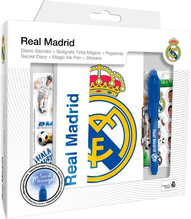 Kids Licensing Real Madrid Diary + Magic pen