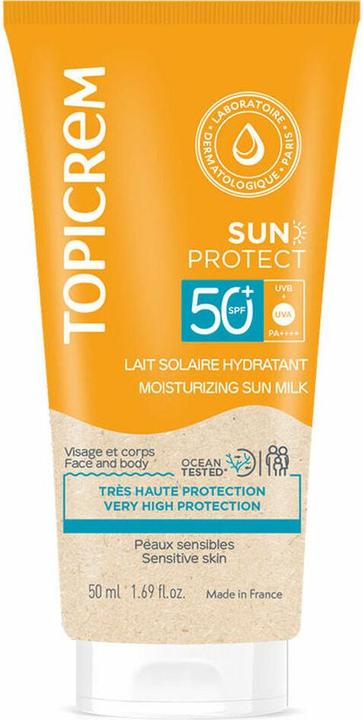 Immagine prodotto Topicrem Protezione solare SPF 50+ 50ml Idratante (Crema solare, SPF 50, 50 ml, 0.05 g)