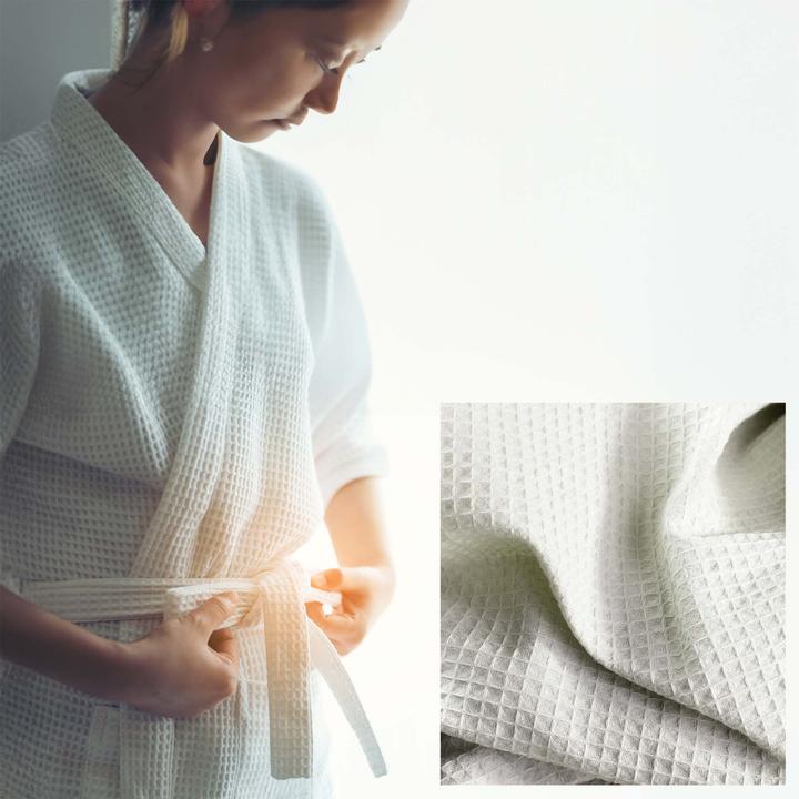 Immagine prodotto Capistrano Kimono in piqué waffle (L)