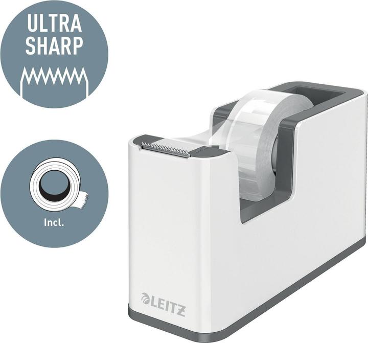 Productafbeelding Leitz Tafeldispenser WOW +1RL wit/rood