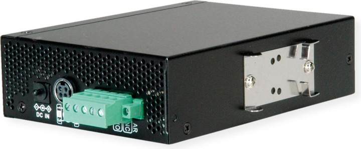 Actual product image Roline Industrial converter Gigabit Ethernet - Dual Speed 100/1000 Fibre, with PoE function