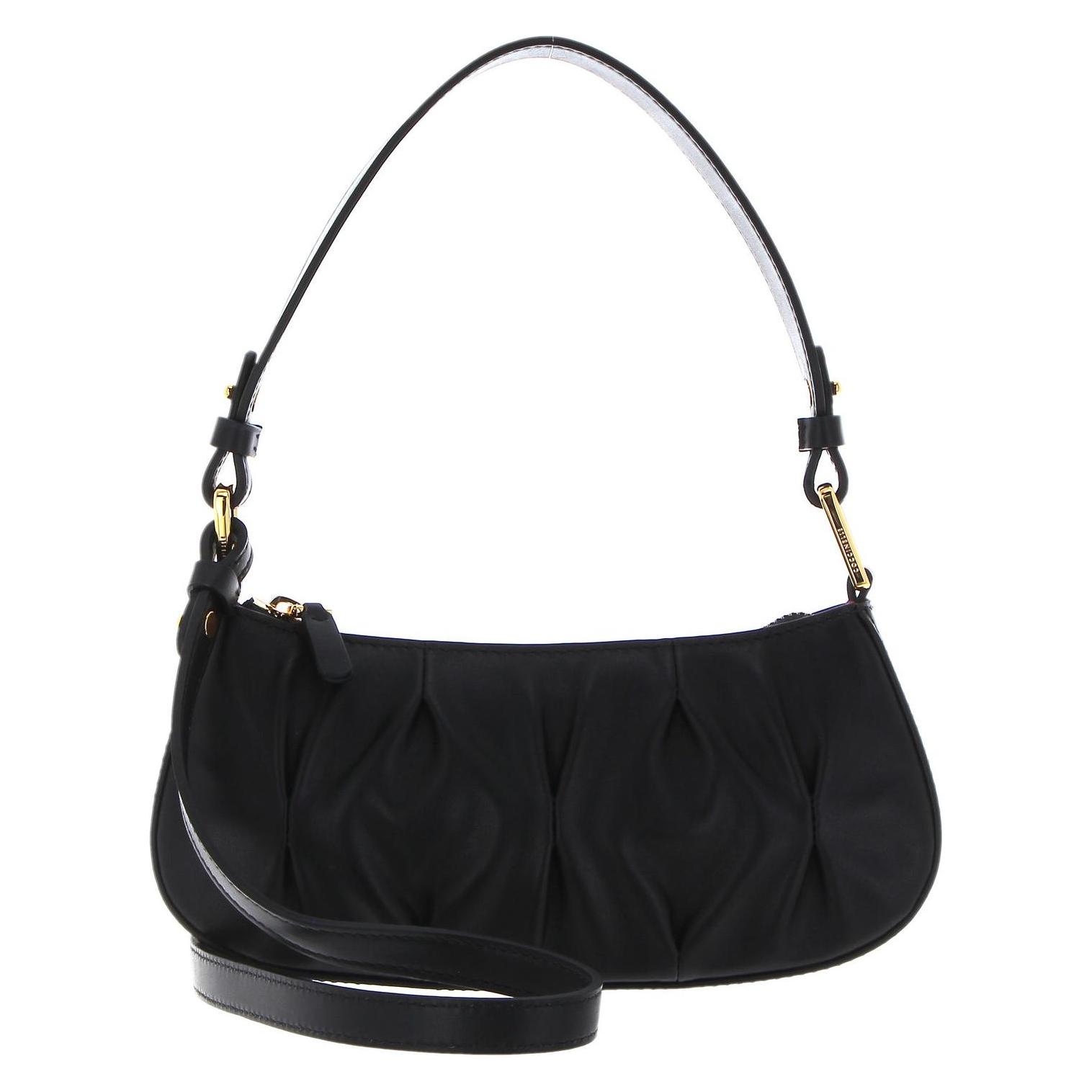 Coccinelle, Damen, Handtasche, Merveille Goodie Mini Bag Smooth Calf Leather Soft, Schwarz