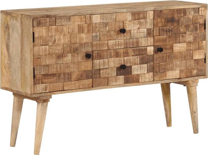 Produktbild VidaXL Sideboard Kommode Anrichte Beistellschrank Highboard Massivholz Mango (110 x 30 x 70 cm)