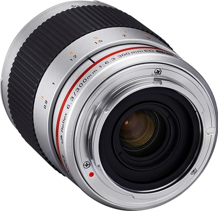 Actual product image Samyang 300mm F6.3 Sony E-Mount (Silver) (Sony E, APS-C / DX)