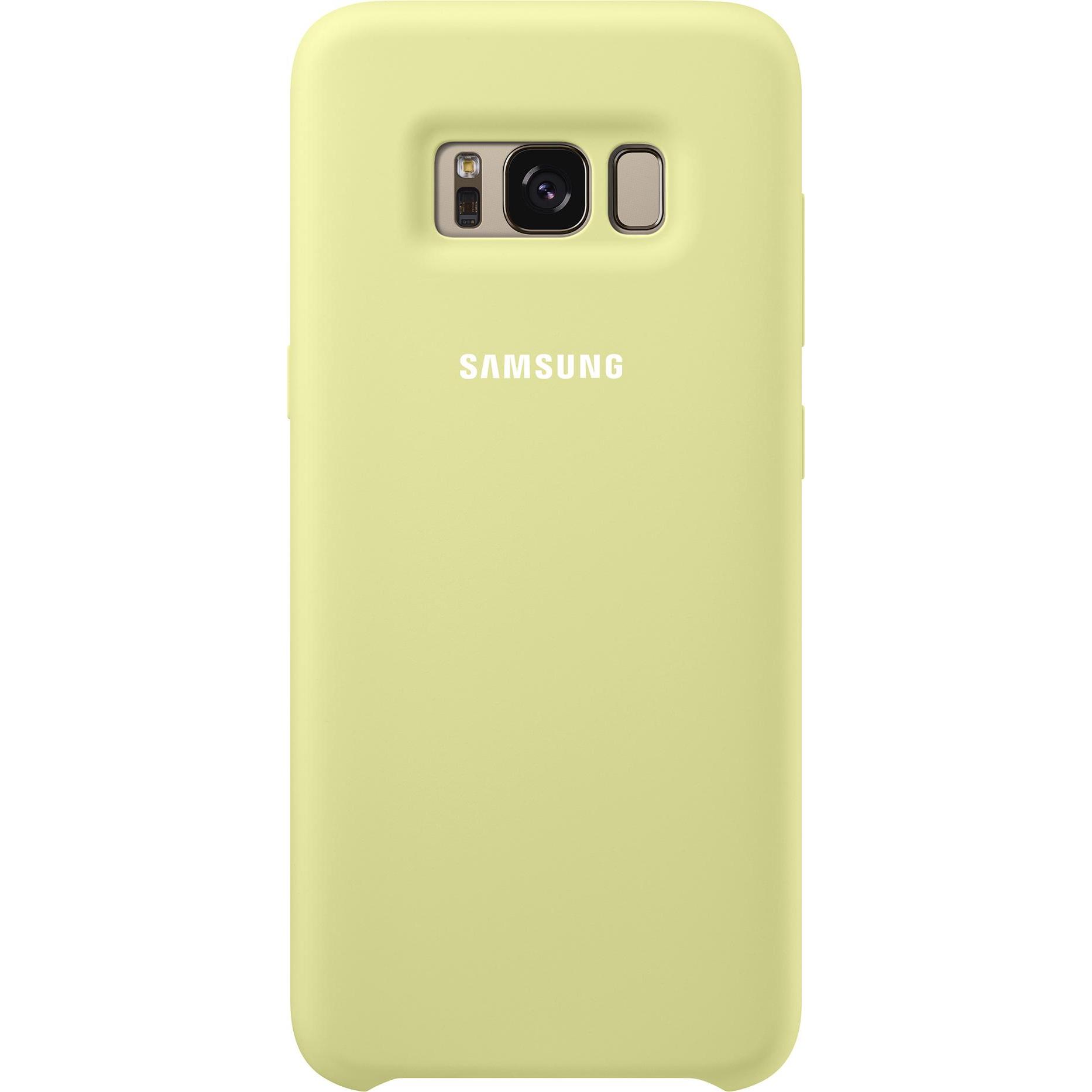 Samsung Silikon (Samsung Galaxy S8), Smartphone Hülle, Grün