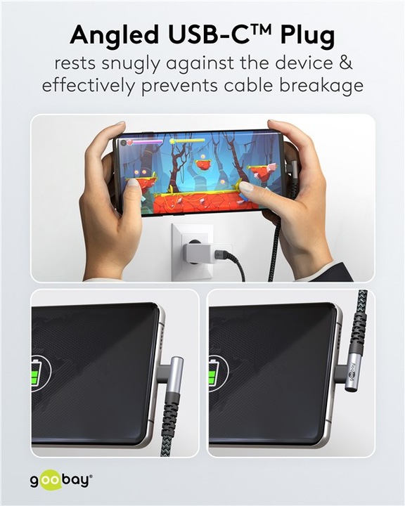 Image du produit Goobay USB C - USB C (0.50 m, USB 2.0)