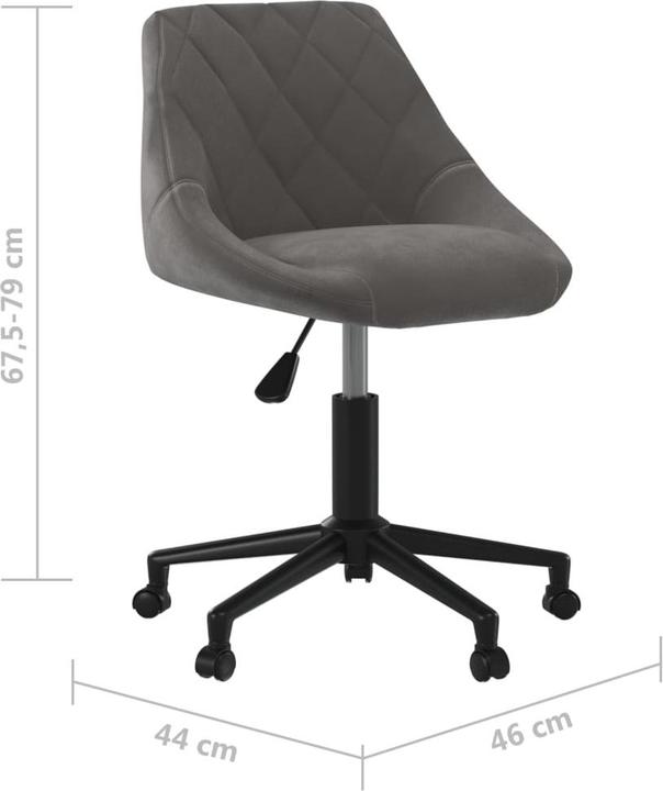 Produktbild vidaXL Drehbarer Bürostuhl