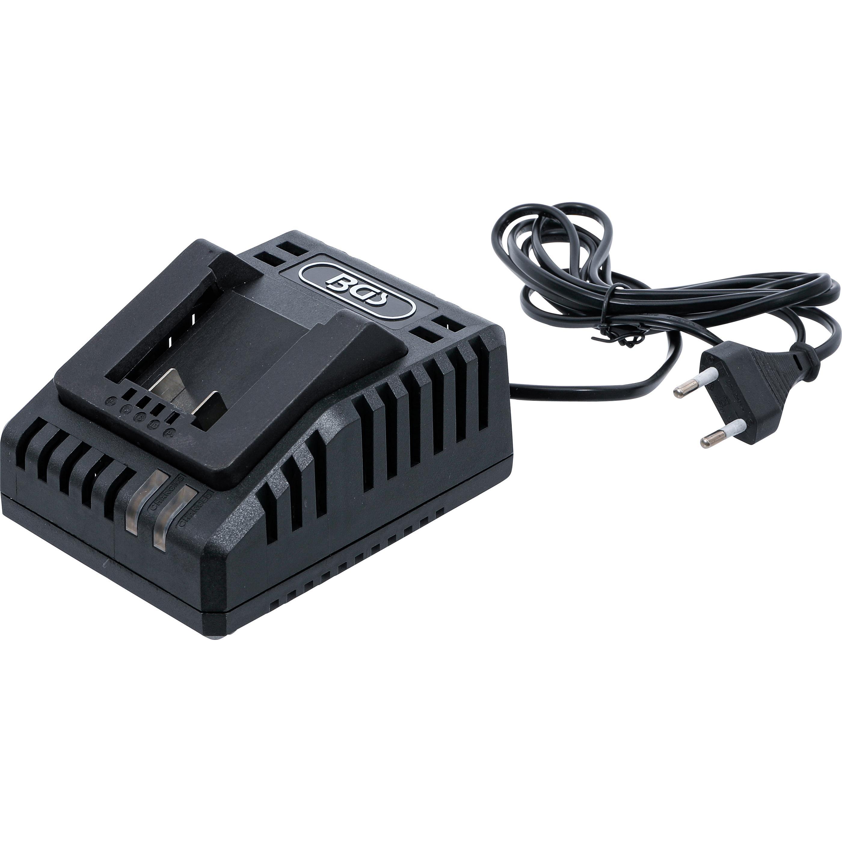 BGS, Werkzeugakku + Ladegerät, Schnell-Ladegerät 2,5 A 18 V (18 V)