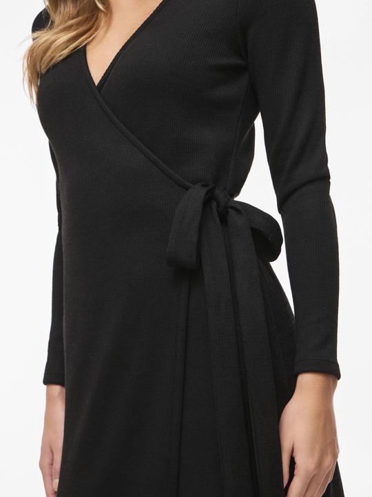 Image du produit Vila VIRAFFI Midi Kleid mit V-Ausschnitt (L)