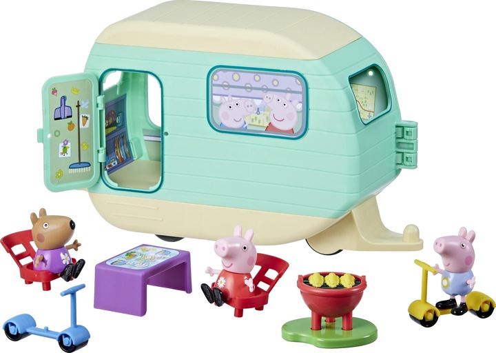 Actual product image Hasbro Peppa's Caravan