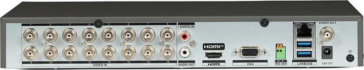 Actual product image Hikvision DVR: iDS-7216HQHI-M1/XT(STD) 5-IN-1 (Network Video Recorder (NVR))