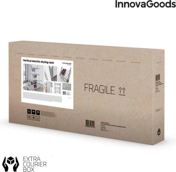 Actual product image InnovaGoods Folding electric clothes horse Verayer (1.40 m)