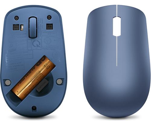 Image du produit Lenovo Souris sans fil 530 (bleu abyssal) avec batterie (Sans fil)