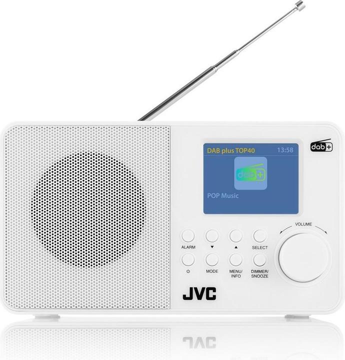 Image du produit JVC Radio DAB RA-E611W-DAB blanc (DAB+ DAB, FM)