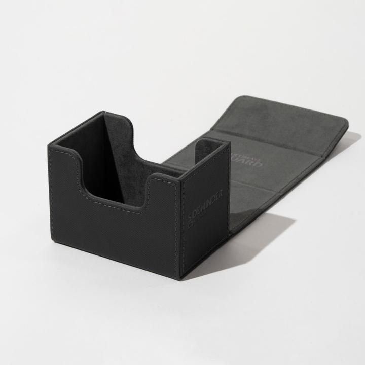 Actual product image Ultimate Guard Card Box XenoSkin Sidewinder Monocolor 80+ Gray